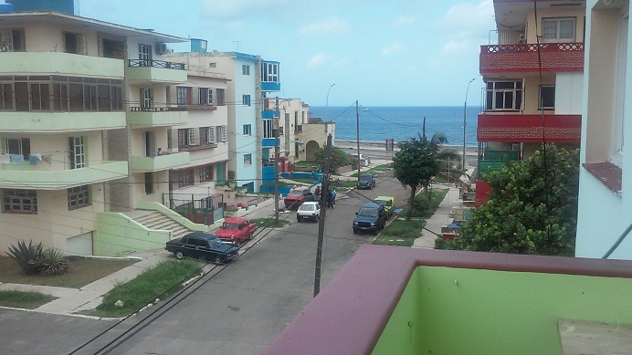 'Vista desde el balcon' Casas particulares are an alternative to hotels in Cuba.